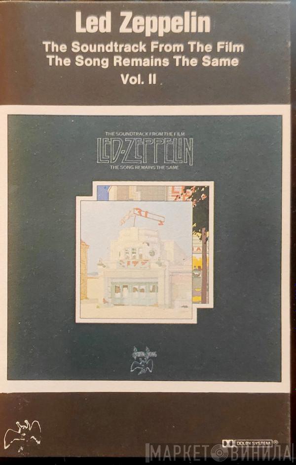  Led Zeppelin  - The Soundtrack From The Film The Song Remains The Same Vol. II