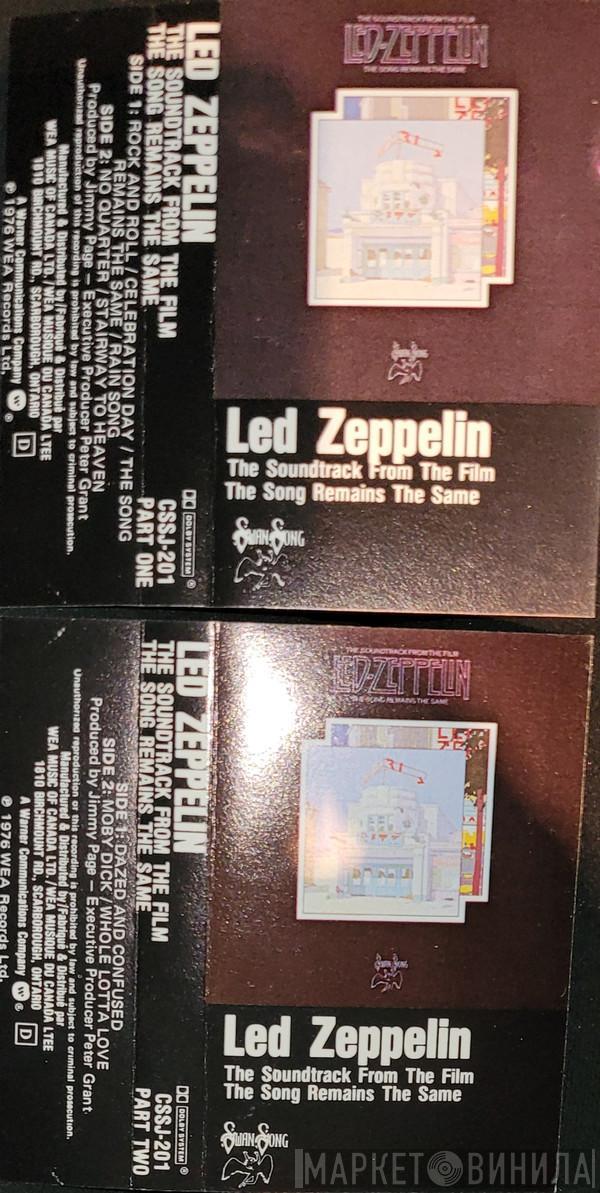  Led Zeppelin  - The Soundtrack From The Film The Song Remains The Same