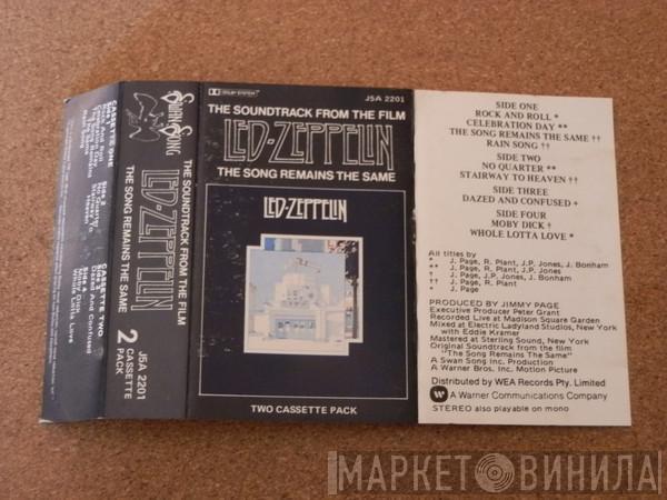  Led Zeppelin  - The Soundtrack From The Film The Song Remains The Same