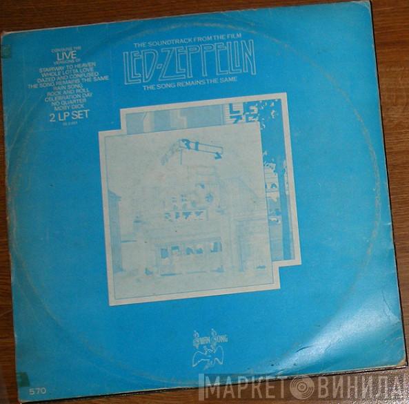  Led Zeppelin  - The Soundtrack From The Film The Song Remains The Same