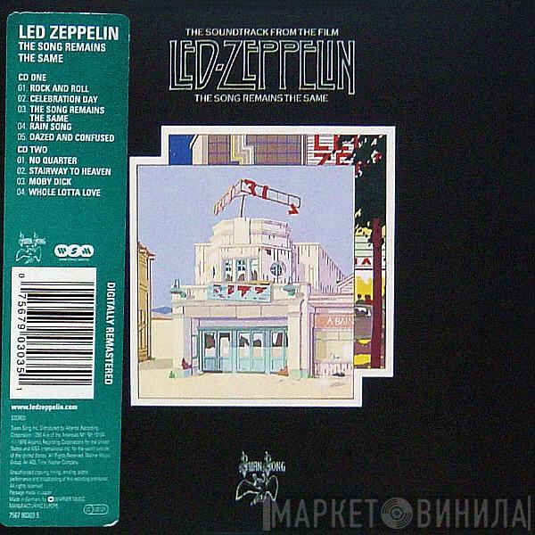  Led Zeppelin  - The Soundtrack From The Film The Song Remains The Same
