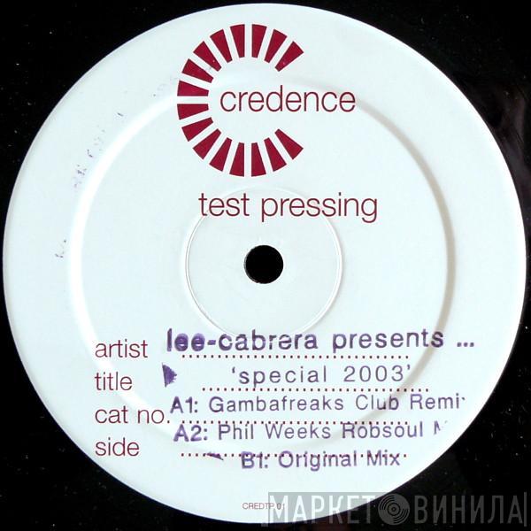 Lee-Cabrera - Special 2003