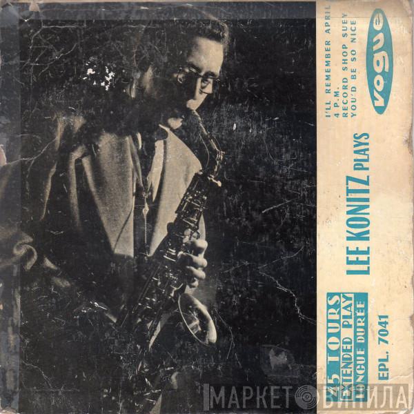  Lee Konitz  - Lee Konitz Plays