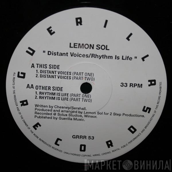 Lemon Sol - Distant Voices / Rhythm Is Life