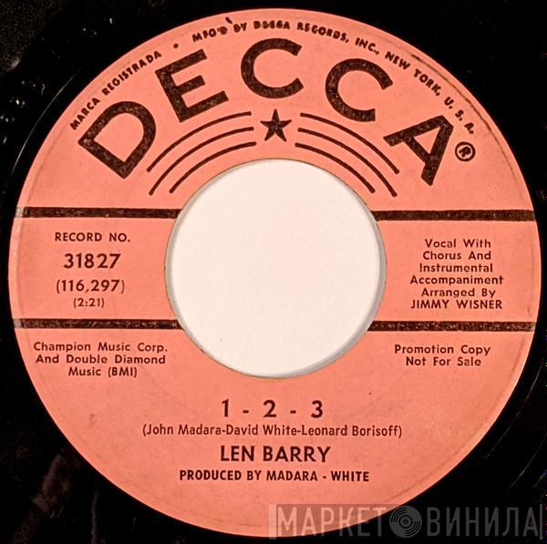  Len Barry  - 1 - 2 - 3