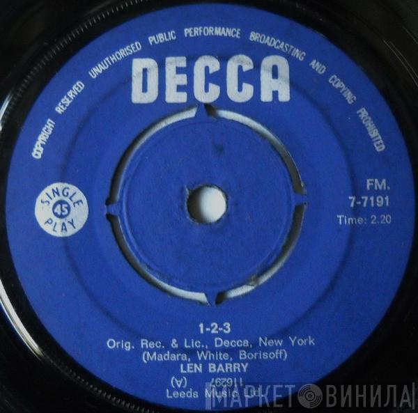  Len Barry  - 1 - 2 - 3
