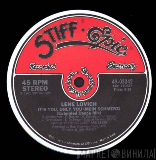  Lene Lovich  - It's You, Only You (Mein Schmerz)
