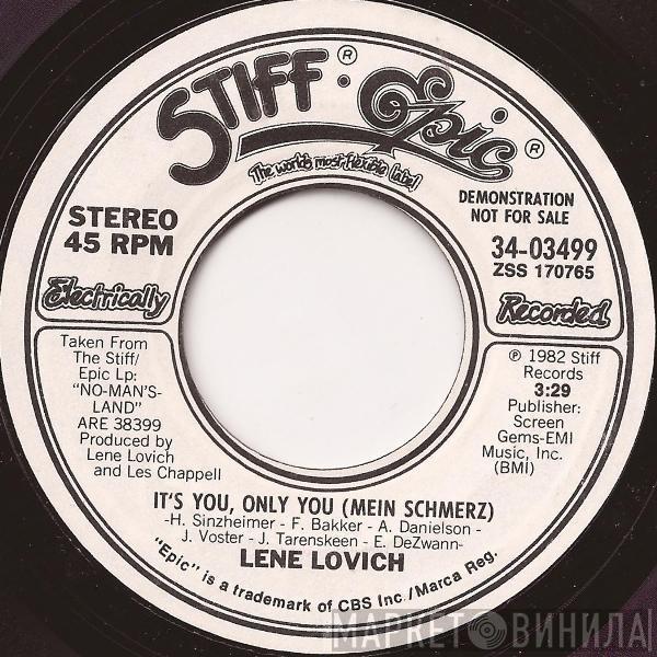  Lene Lovich  - It's You, Only You (Mein Schmerz)