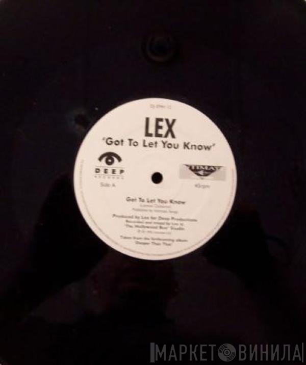 Lennox Cameron - Got To Let You Know / Keep On Keeping On