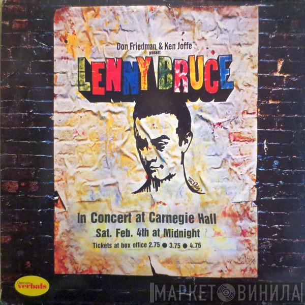 Lenny Bruce - In Concert At Carnegie Hall Concert