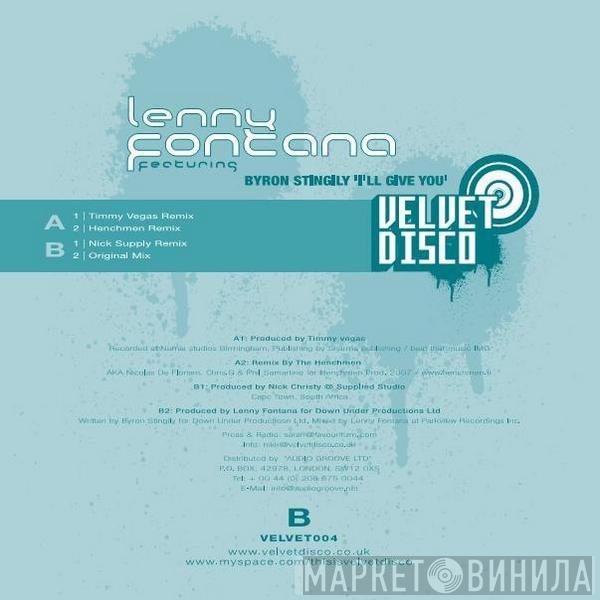 Lenny Fontana, Byron Stingily - I'll Give You