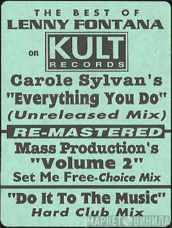 Lenny Fontana - The Best Of Lenny Fontana on Kult Records E.P.