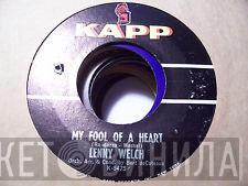 Lenny Welch  - My Fool Of A Heart / I'm Dreaming Again