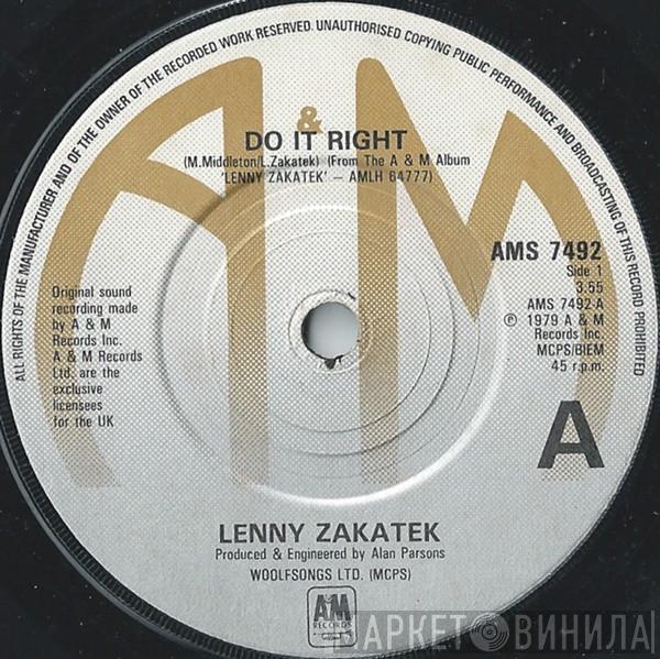 Lenny Zakatek - Do It Right