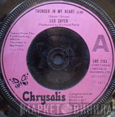  Leo Sayer  - Thunder In My Heart / Get The Girl