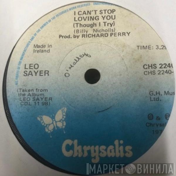  Leo Sayer  - I Can't Stop Loving You (Though I Try)