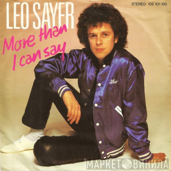  Leo Sayer  - More Than I Can Say