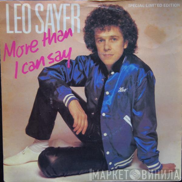  Leo Sayer  - More Than I Can Say