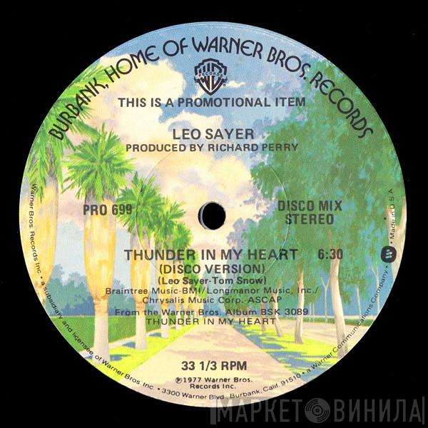  Leo Sayer  - Thunder In My Heart (Disco Version)