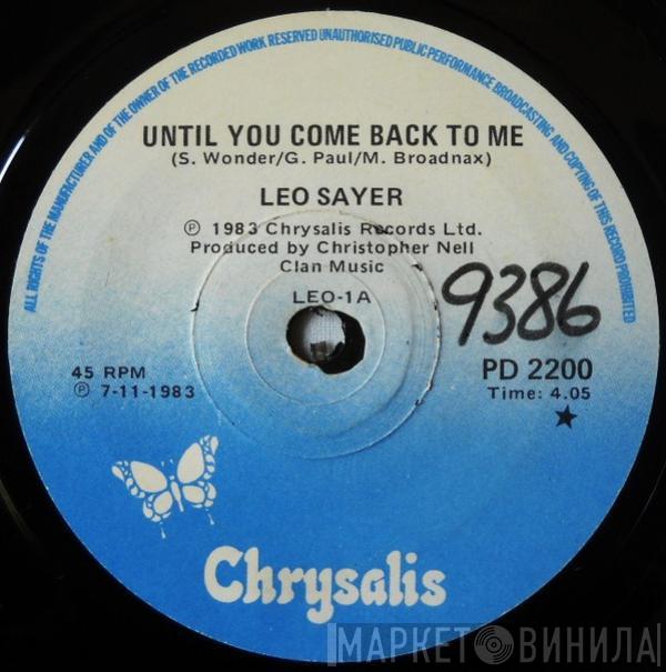  Leo Sayer  - Till You Come Back To Me