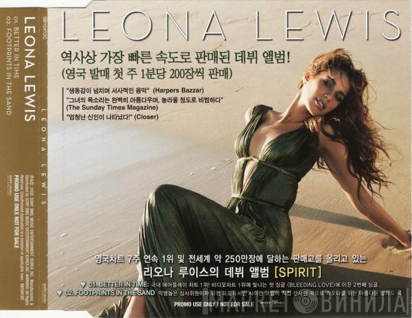  Leona Lewis  - Better In Time / Footprints In The Sand