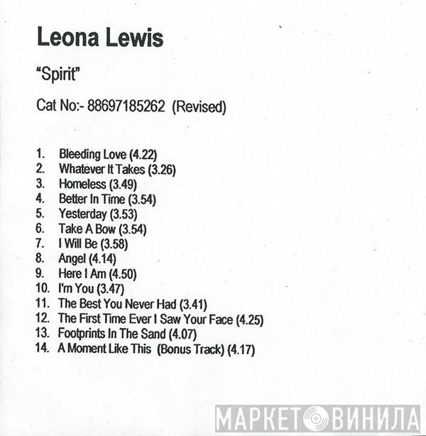  Leona Lewis  - Spirit
