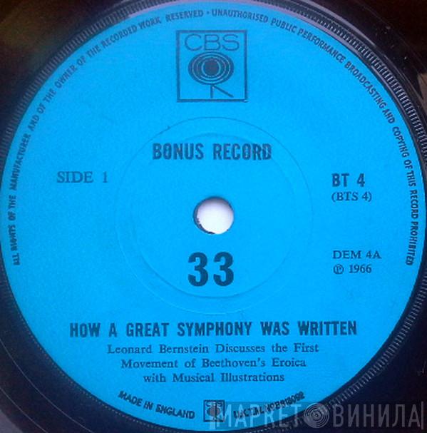 Leonard Bernstein - How A Great Symphony Was Written