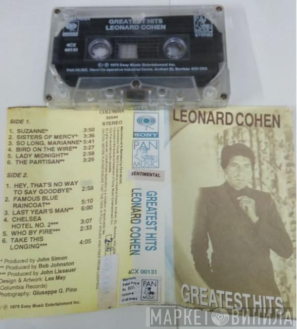  Leonard Cohen  - Greatest Hits