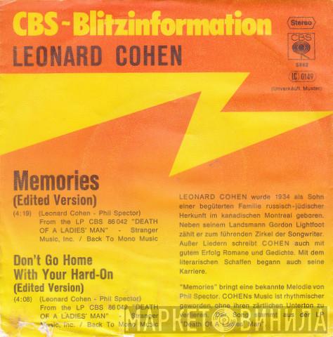 Leonard Cohen - Memories