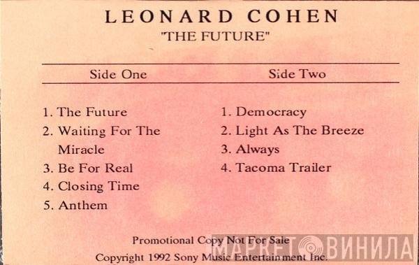  Leonard Cohen  - The Future