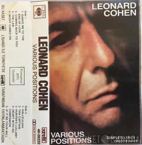 Leonard Cohen - Various Positions