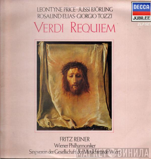 Leontyne Price, Jussi Björling, Rosalind Elias, Giorgio Tozzi, Fritz Reiner, Wiener Philharmoniker, Wiener Singverein, Giuseppe Verdi - Verdi Requiem