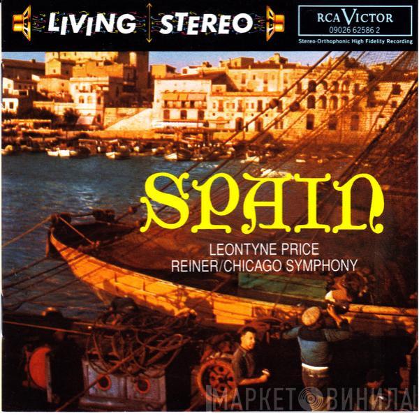 , Leontyne Price , Manuel De Falla , Isaac Albéniz , Enrique Granados  The Chicago Symphony Orchestra  - Spain