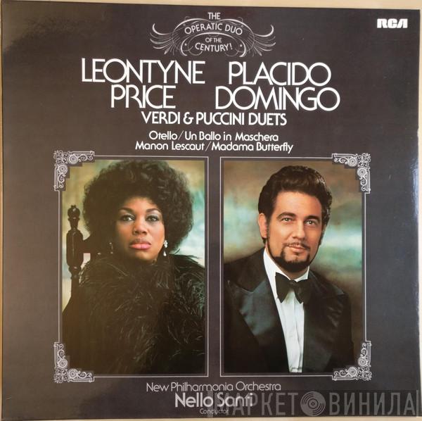 , Leontyne Price - Placido Domingo , Giuseppe Verdi , Giacomo Puccini , New Philharmonia Orchestra  Nello Santi  - Verdi & Puccinl Duets
