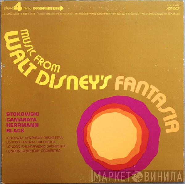 , Leopold Stokowski , Tutti Camarata , Bernard Herrmann  Stanley Black  - Music From Walt Disney's Fantasia