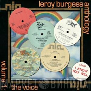  Leroy Burgess  - Leroy Burgess Anthology - Volume 1: The Voice