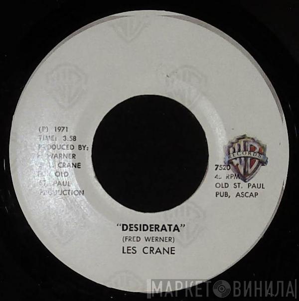  Les Crane  - Desiderata / A Different Drummer