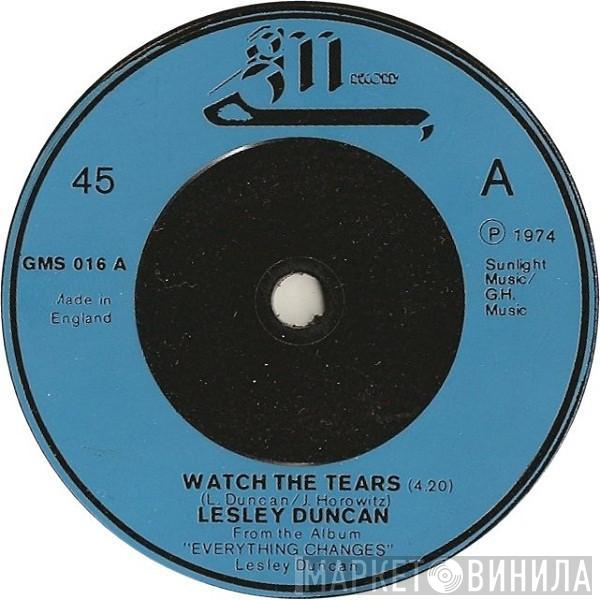 Lesley Duncan - Watch The Tears
