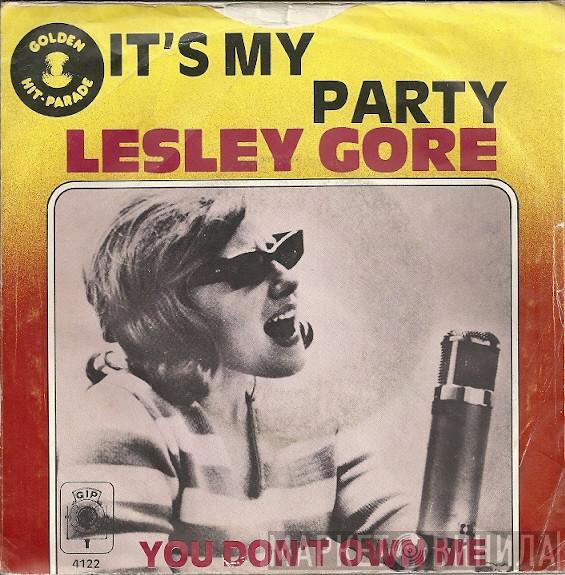 Lesley Gore - It's My Party / You Don't Own Me
