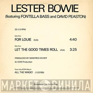 Lester Bowie, Fontella Bass, David Peaston - For Louie / Let The Good Times Roll