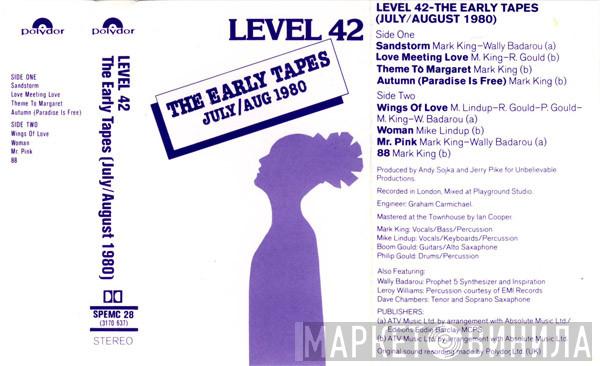  Level 42  - The Early Tapes (July/August 1980)