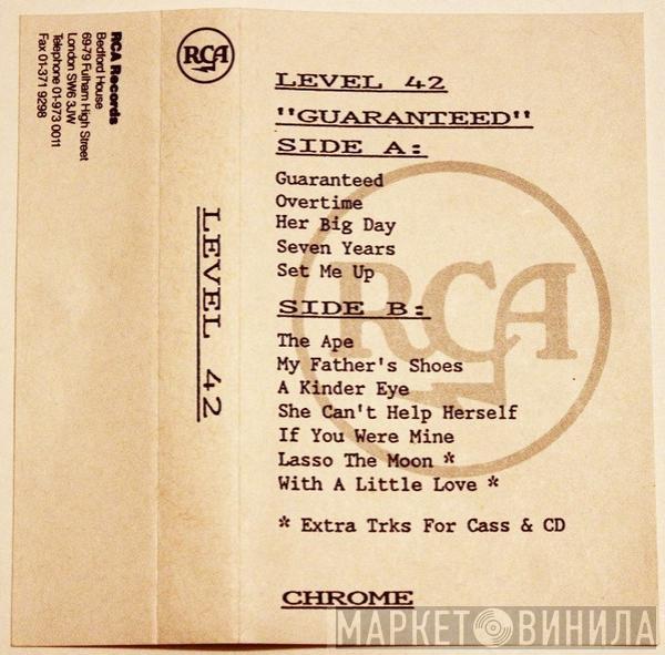  Level 42  - Guaranteed
