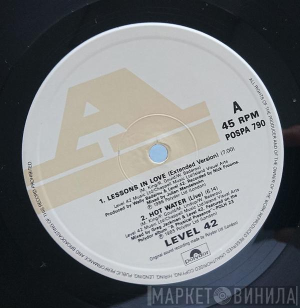  Level 42  - Lessons In Love (Extended Version)