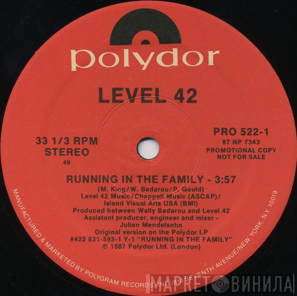  Level 42  - Running In The Family