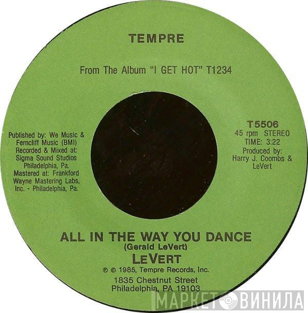  Levert  - All In The Way You Dance / Dancing With You
