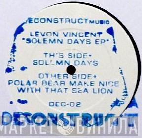  Levon Vincent  - Solemn Days EP