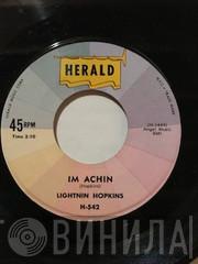 Lightnin' Hopkins  - Im Achin / Lets Move