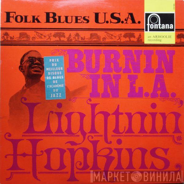  Lightnin' Hopkins  - Burnin' In L.A.