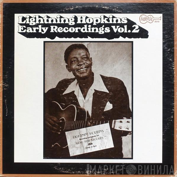 Lightnin' Hopkins  - Early Recordings Vol. 2