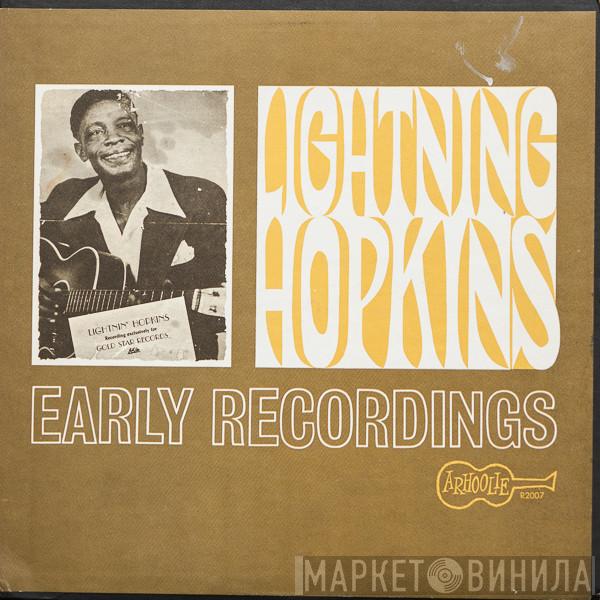 Lightnin' Hopkins - Early Recordings